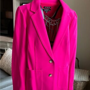 J. Crew Patch Pocket Italian Ponte Blazer, Size 12